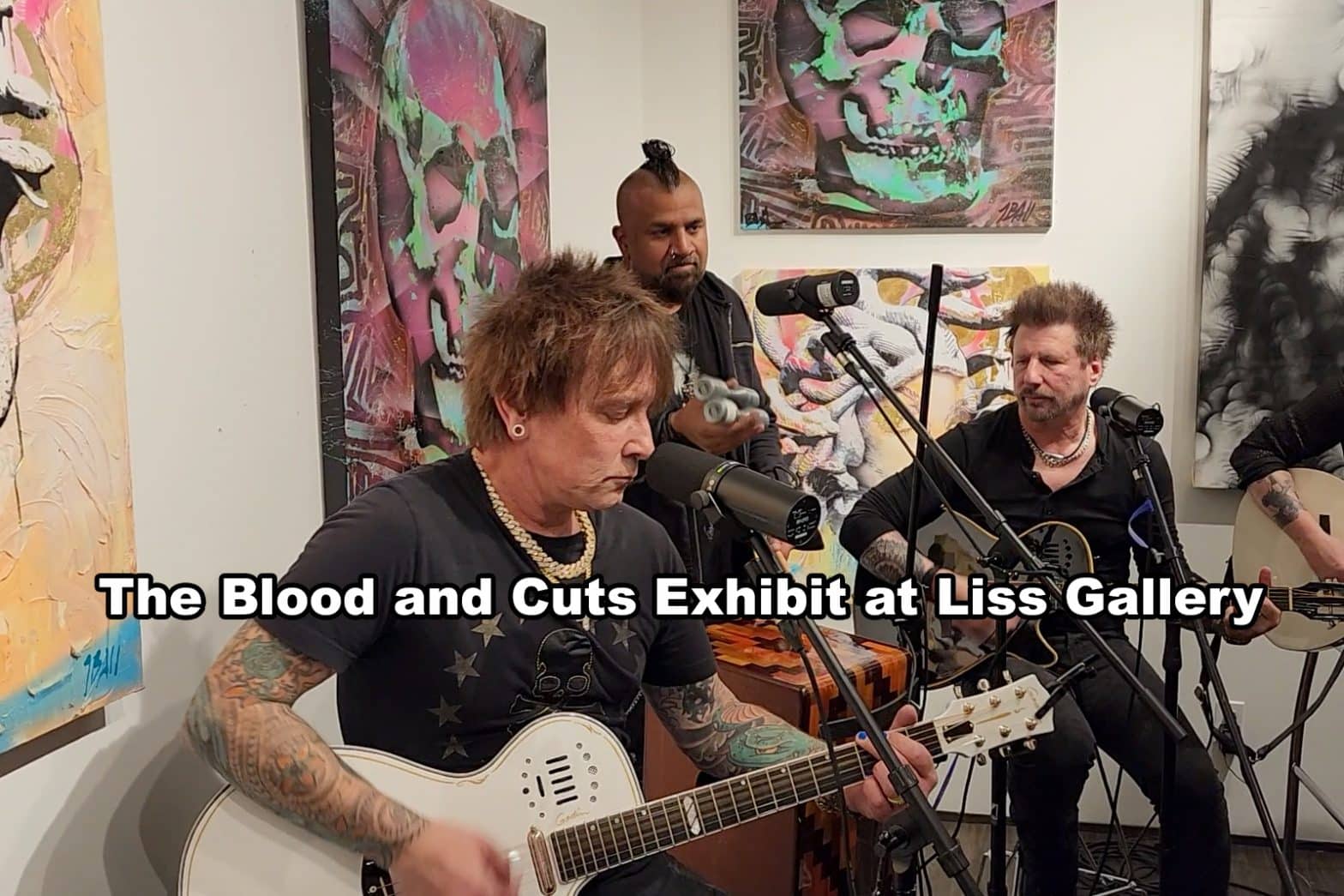 The Blood and Cuts Exhibit at Liss Gallery